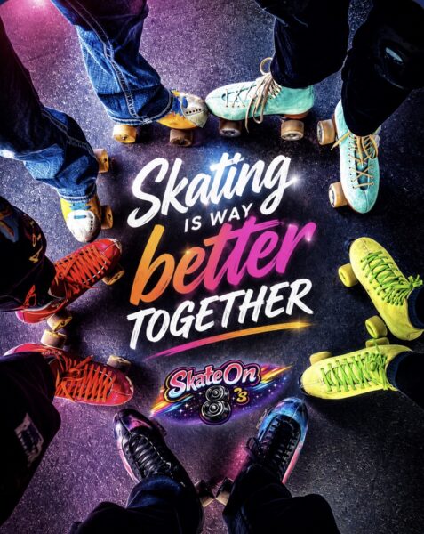 Skates on 8s