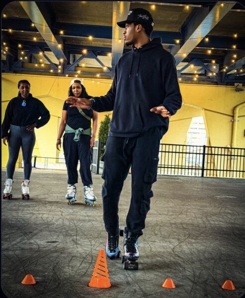 Skates on 8s